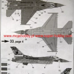 Revell 63992 General Dynamics F-16C USAF (Model Set) -Revell 11753 2 rev03992 4