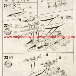 Revell 04029 F-14A Black Tomcat -Revell 1319 2 rev4029 6