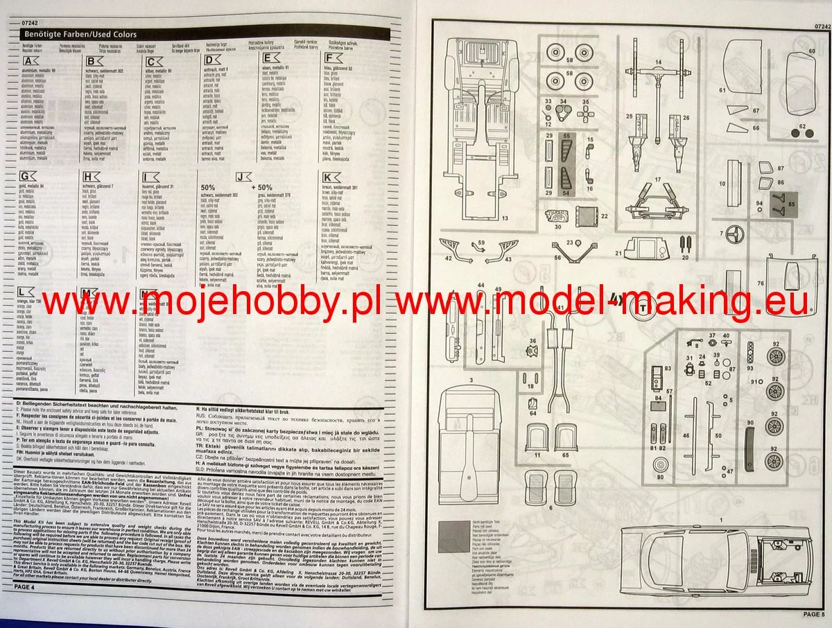 Revell 07242 Shelby Mustang GT 350 H 10 Revell 07242 Shelby Mustang GT 350 H - Image 10