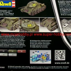 Revell 03302 T-34 / 85 16 Revell 03302 T-34 / 85 -Revell 15275 1 rev03302 2
