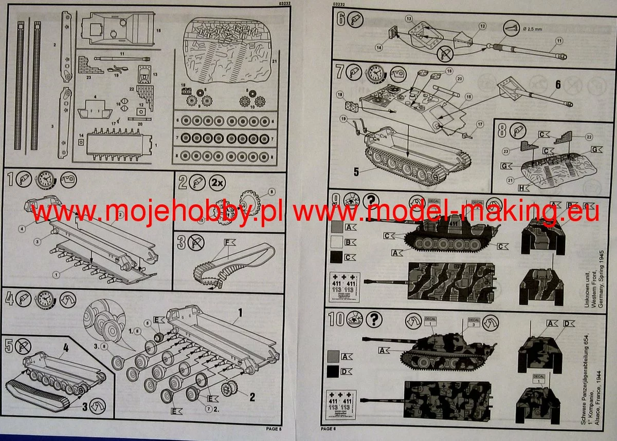 Revell 03232 Sd.Kfz. 173 JAGDPANTHER 6 Revell 03232 Sd.Kfz. 173 JAGDPANTHER - Image 6