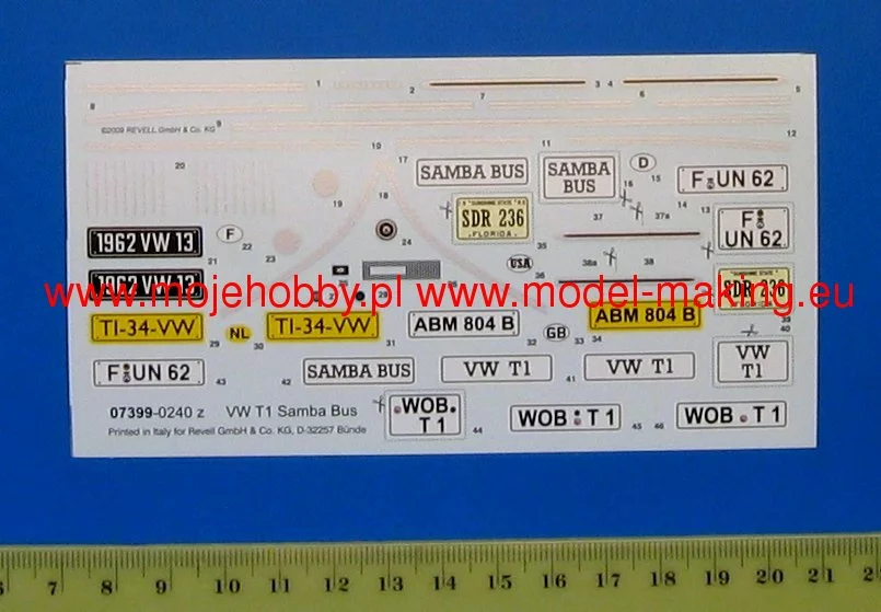 Revell 07399 VW T1 SAMBA BUS 3 Revell 07399 VW T1 SAMBA BUS - Image 3