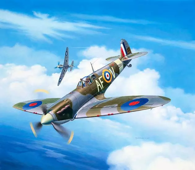 Revell 03953 Spitfire Mk.IIa 1 Revell 03953 Spitfire Mk.IIa