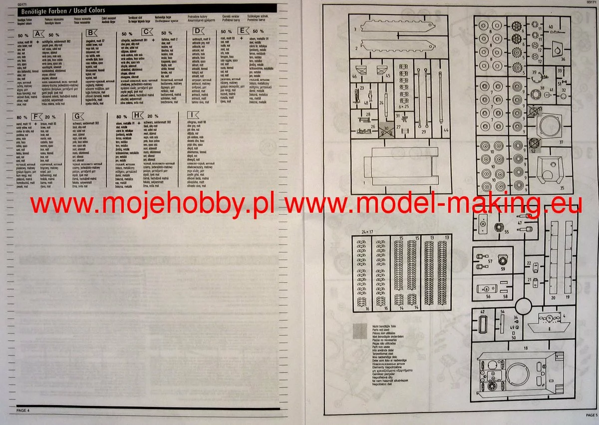 Revell 03171 PzKpfw V PANTHER Ausf.G 7 Revell 03171 PzKpfw V PANTHER Ausf.G - Image 7