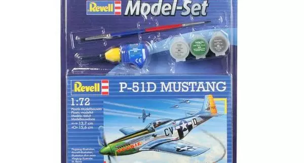 Revell 64148 North American P-51D Mustang (model Set) 1 Revell 64148 North American P-51D Mustang (model Set)