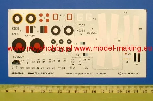 Revell 64144 Hawker Hurricane Mk.II (model Set) 4 Revell 64144 Hawker Hurricane Mk.II (model Set) - Image 4