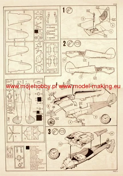Revell 64144 Hawker Hurricane Mk.II (model Set) 7 Revell 64144 Hawker Hurricane Mk.II (model Set) - Image 7