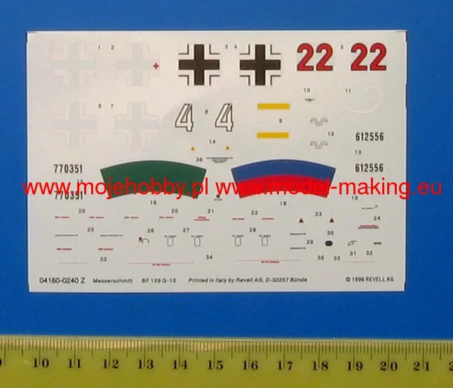 Revell 64160 Messerschmitt Bf-109 (model Set) 4 Revell 64160 Messerschmitt Bf-109 (model Set) - Image 4