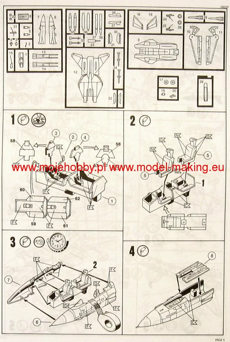 Revell 64029 Grumman F-14A Black Tomcat (model Set) 8 Revell 64029 Grumman F-14A Black Tomcat (model Set) - Image 8
