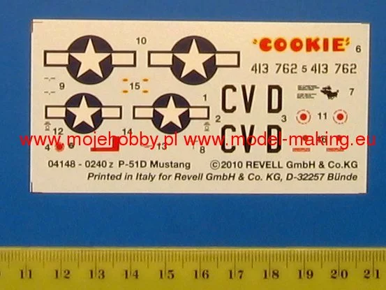 Revell 64148 North American P-51D Mustang (model Set) 8 Revell 64148 North American P-51D Mustang (model Set) - Image 8