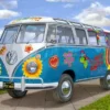 Revell 07050 VW T1 Samba Bus Flower Power