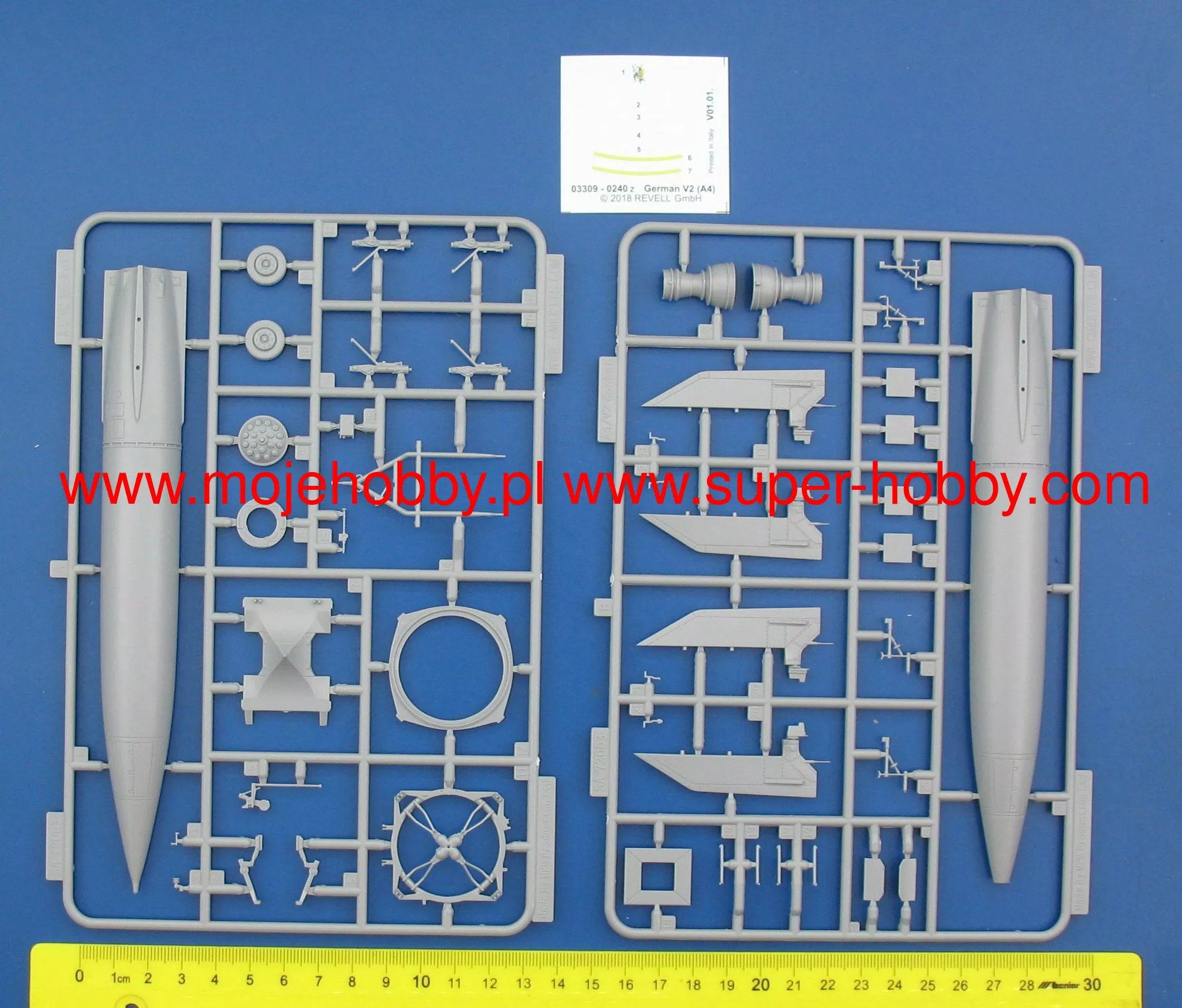 Revell 03309 German A4/V2 Rocket 7 Revell 03309 German A4/V2 Rocket - Image 7