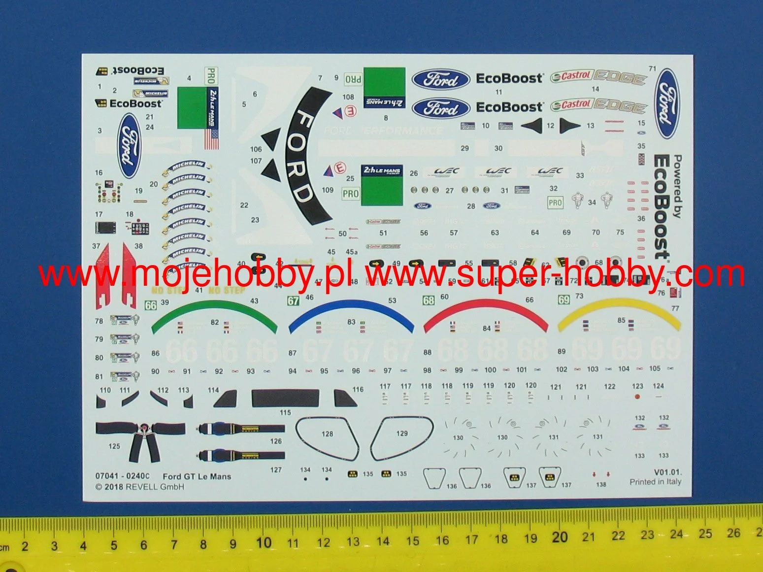 Revell 07041 Ford GT Le Mans 2017 8 Revell 07041 Ford GT Le Mans 2017 - Image 8