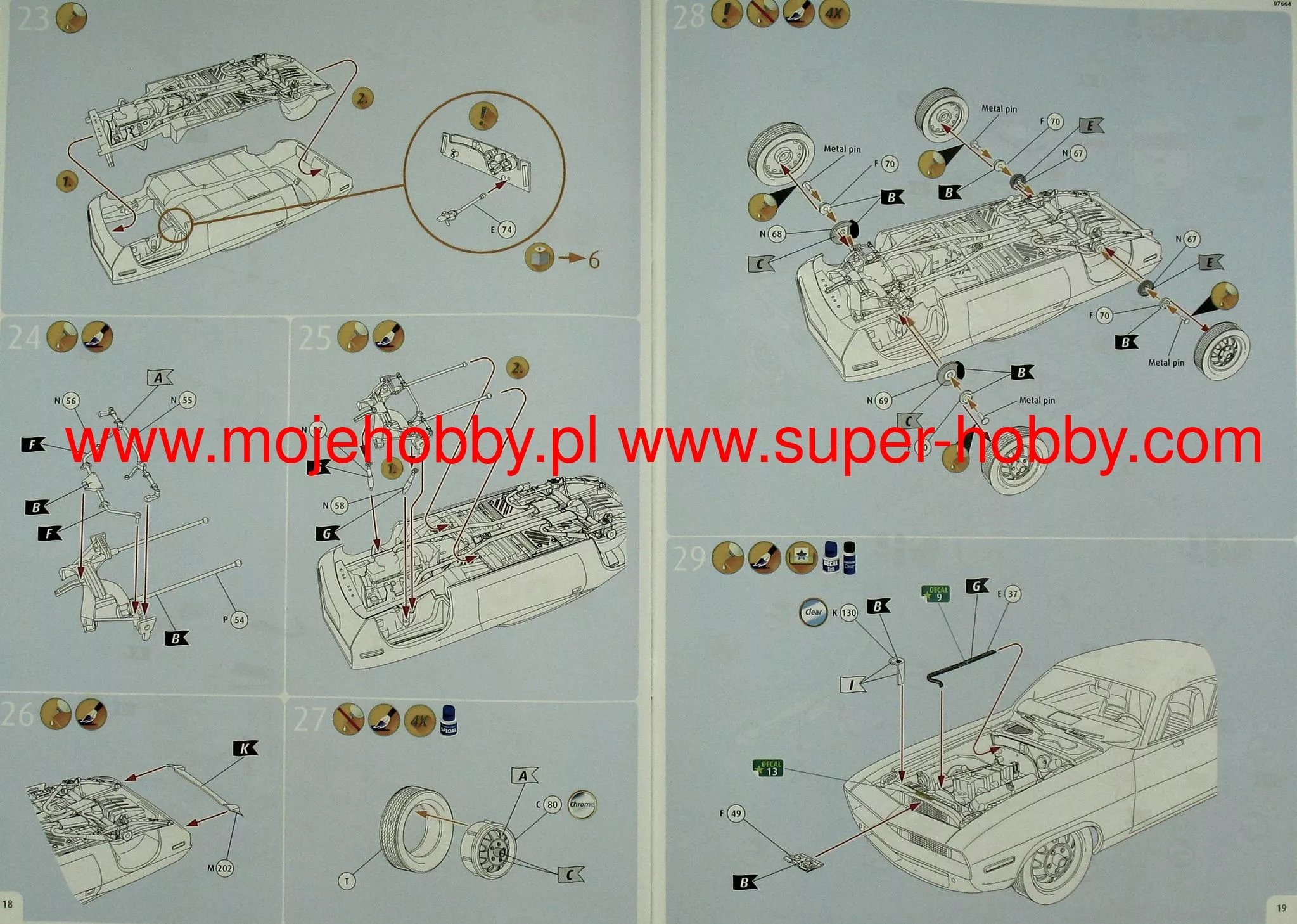 Revell 07664 '70 Plymouth AAR Cuda 9 Revell 07664 '70 Plymouth AAR Cuda - Image 9