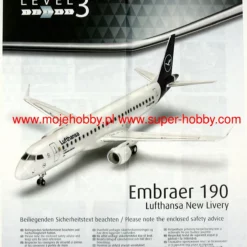 Revell 03883 Embraer 190 Lufthansa "New Livery" 16 Revell 03883 Embraer 190 Lufthansa "New Livery" -Revell 30302 2 rev03883 1