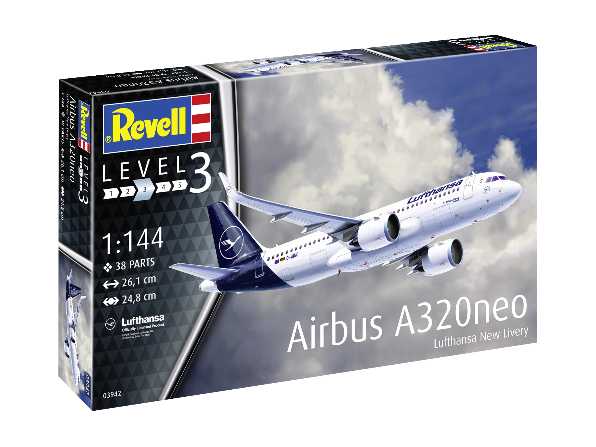 Revell 63942 Airbus A320neo Lufthansa New Livery Model Set 2 Revell 63942 Airbus A320neo Lufthansa New Livery Model Set - Image 2