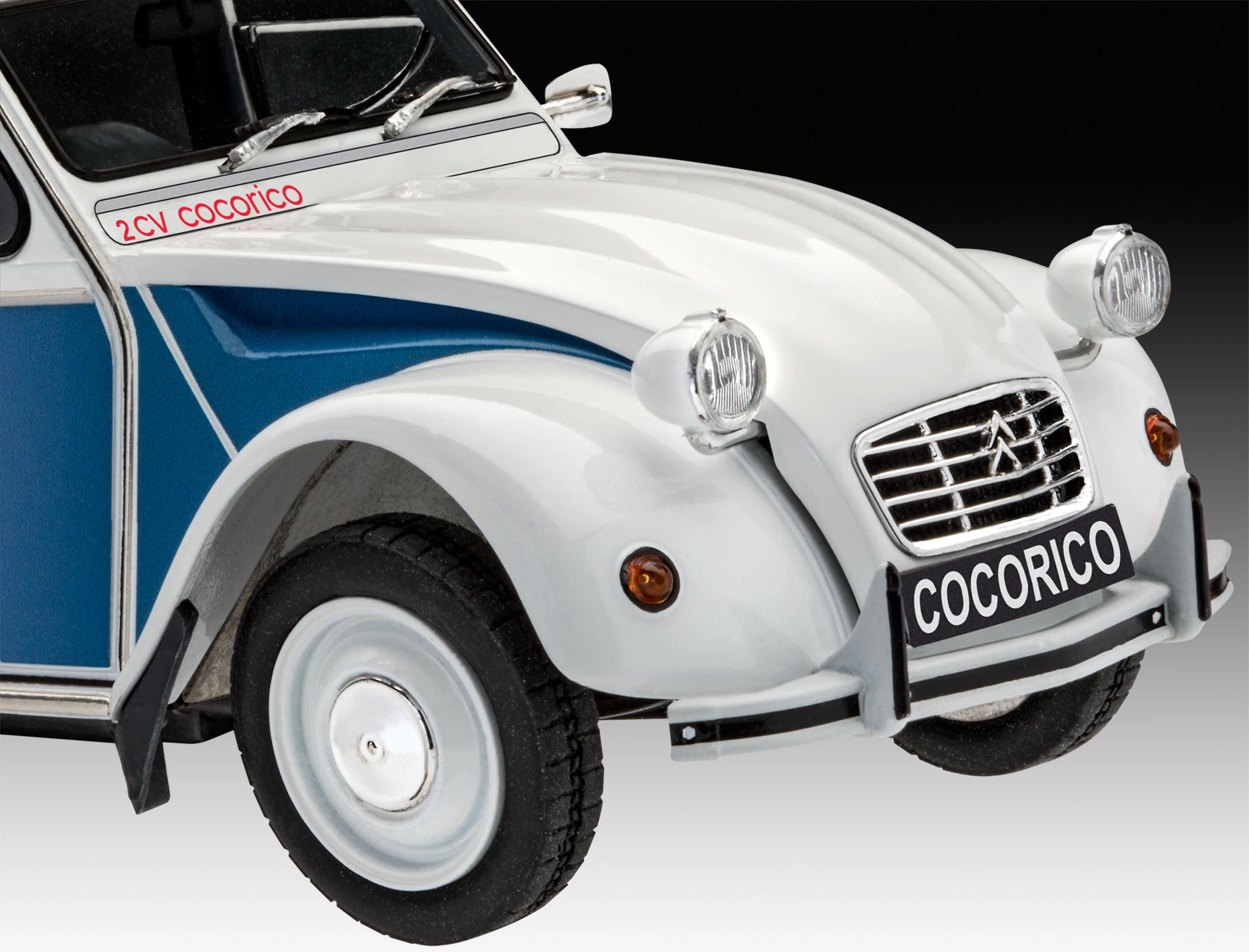Revell 07653 Citroën 2CV Cocorico 7 Revell 07653 Citroën 2CV Cocorico - Image 7