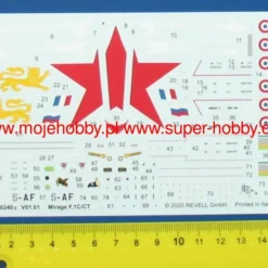 Revell 04971 Dassault Mirage F.1C/CT 17 Revell 04971 Dassault Mirage F.1C/CT -Revell 34120 1 rev04971 1