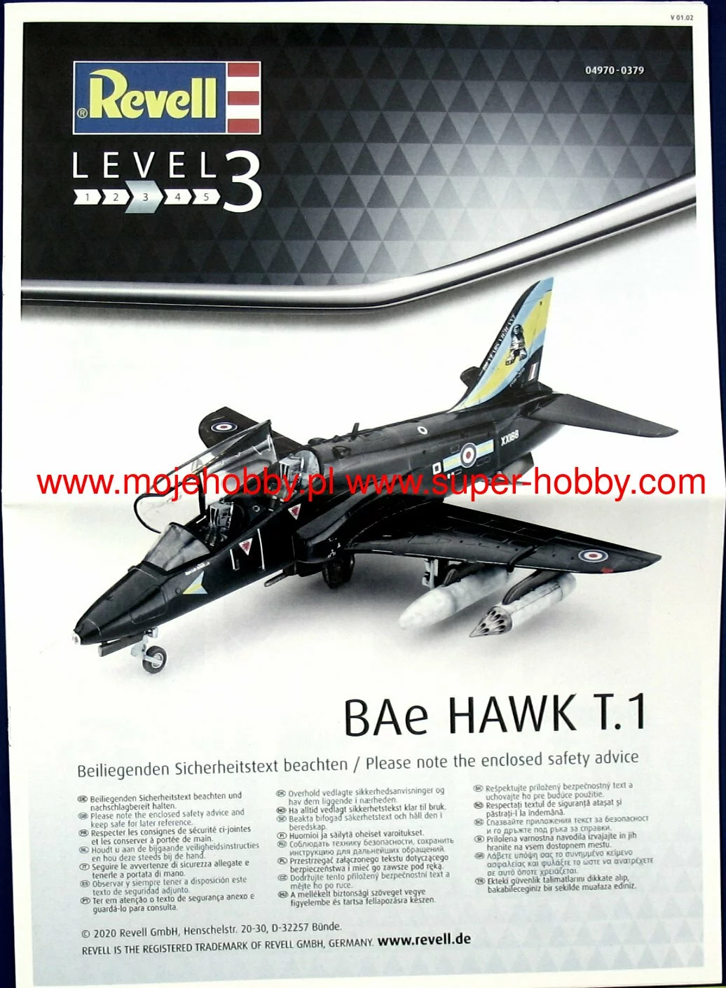 Revell 04970 BAe Hawk T.1 9 Revell 04970 BAe Hawk T.1 - Image 9