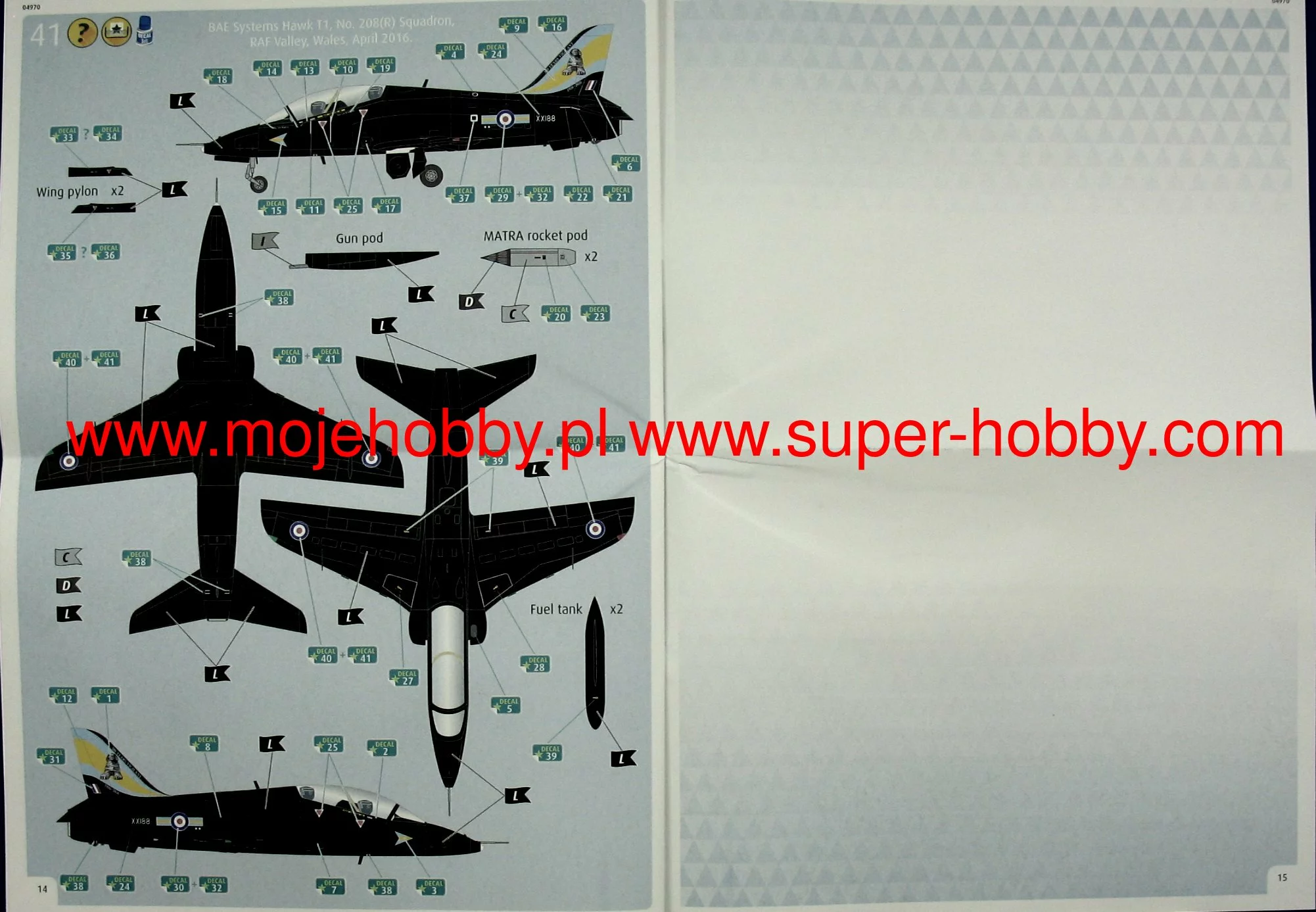 Revell 04970 BAe Hawk T.1 10 Revell 04970 BAe Hawk T.1 - Image 10