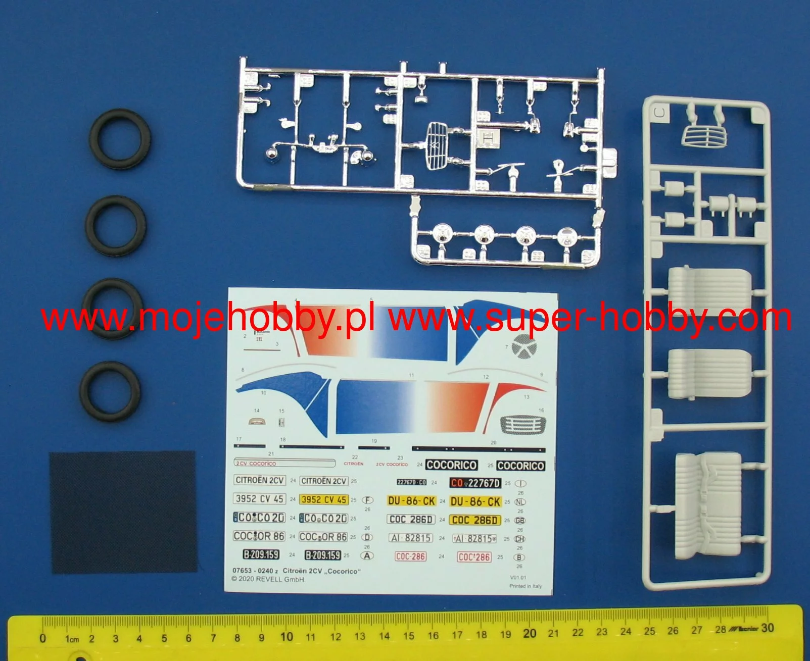 Revell 07653 Citroën 2CV Cocorico 8 Revell 07653 Citroën 2CV Cocorico - Image 8