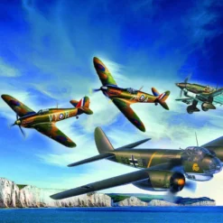 Revell 05691 80th Anniversary Battle Of Britain (Spitfire Mk.I, Hurricane Mk. I, Ju 88A-1, Ju 87B)