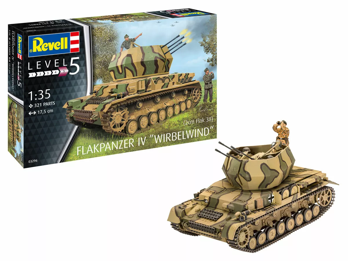 Revell 03296 Flakpanzer IV Wirbelwind 1 Revell 03296 Flakpanzer IV Wirbelwind