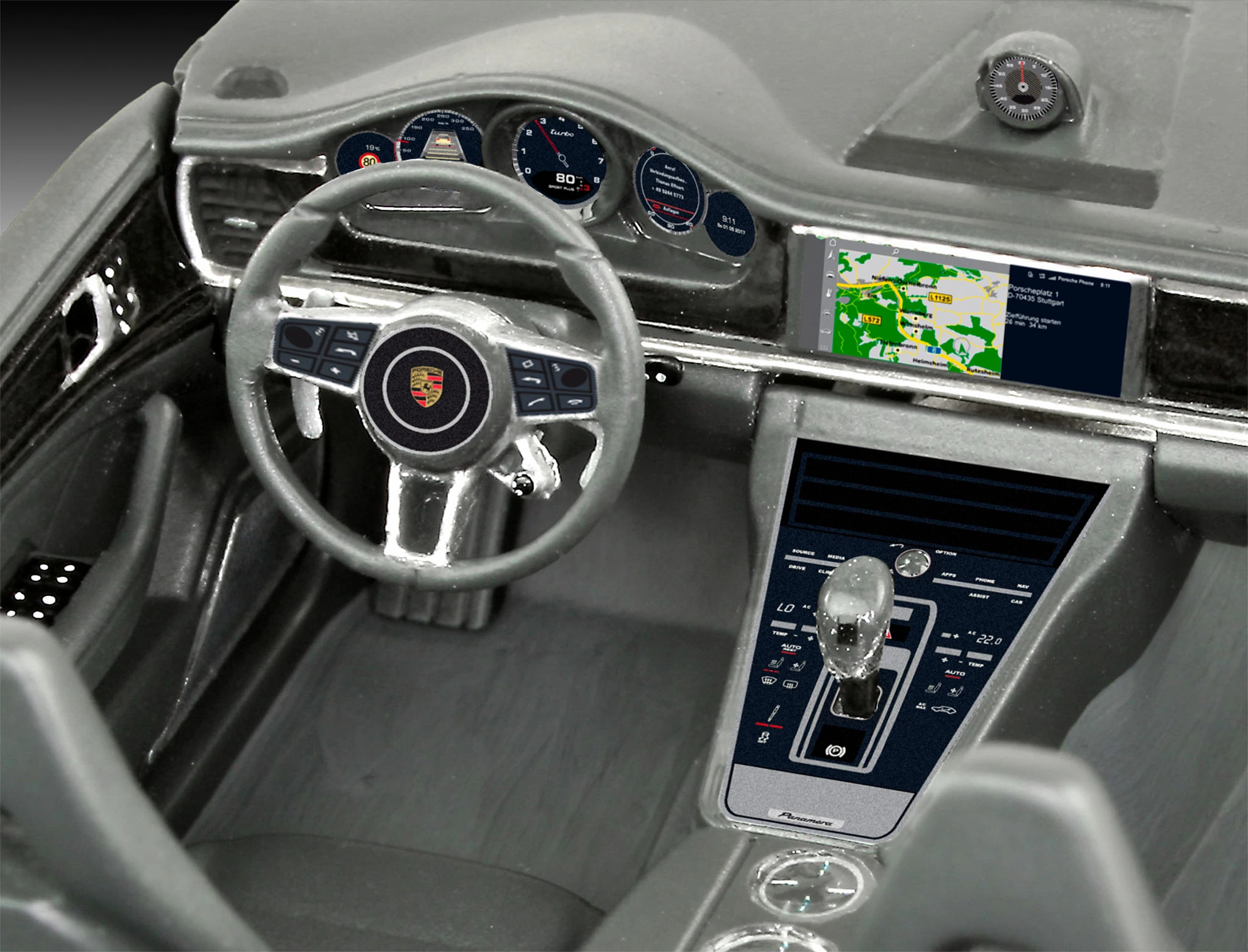 Revell 05681 Porsche Panamera And 918 Spyder Model Set 5 Revell 05681 Porsche Panamera And 918 Spyder Model Set - Image 5