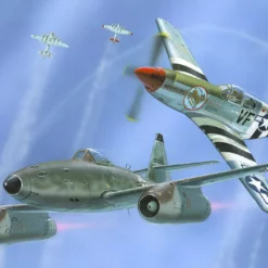 Revell 63711 Messerschmitt Me262 & P-51B Mustang Combat Set - Model Set