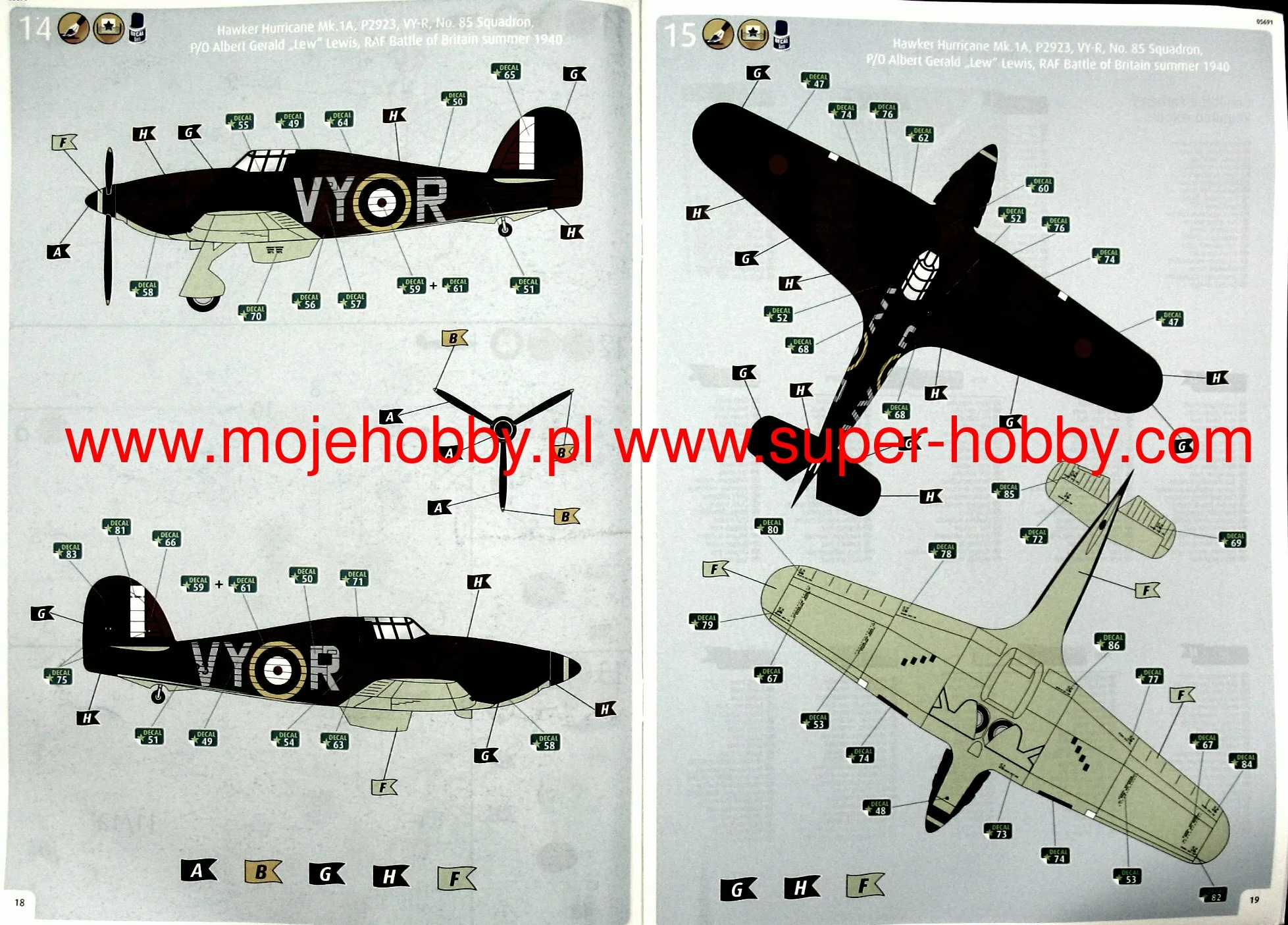 Revell 05691 80th Anniversary Battle Of Britain (Spitfire Mk.I, Hurricane Mk. I, Ju 88A-1, Ju 87B) 10 Revell 05691 80th Anniversary Battle Of Britain (Spitfire Mk.I, Hurricane Mk. I, Ju 88A-1, Ju 87B) - Image 10