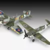 Revell 63710 Combat Set Messerschmitt Bf109G-10 & Spitfire Mk.V - Model Set