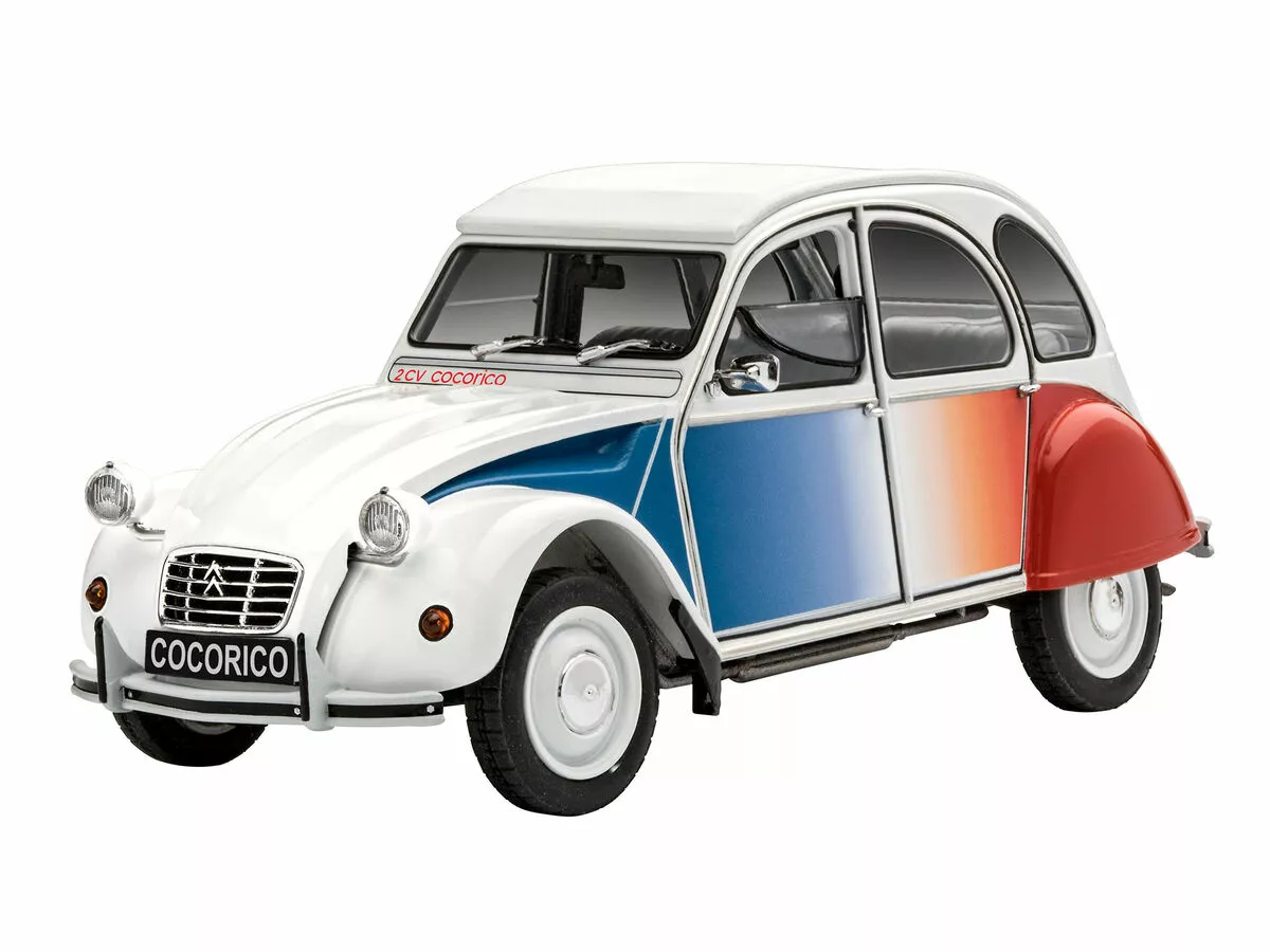 Revell 67653 Citroën 2 CV Cocorico - Model Set 1 Revell 67653 Citroën 2 CV Cocorico - Model Set