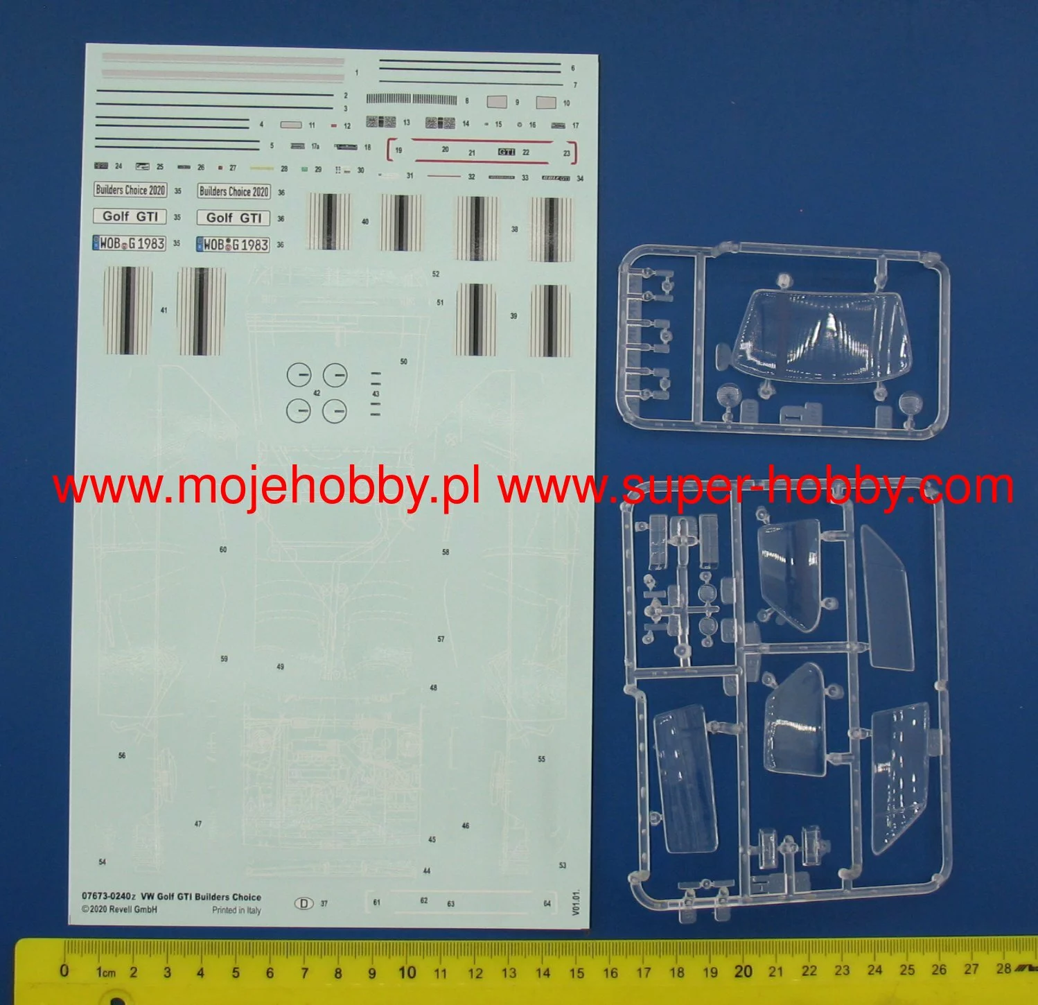 Revell 07673 VW Golf GTI "Builders Choice" 8 Revell 07673 VW Golf GTI "Builders Choice" - Image 8