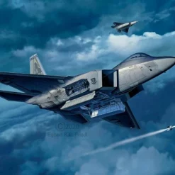 Revell 03858 Lockheed Martin F-22A Raptor -Revell 37711 rev03858 3