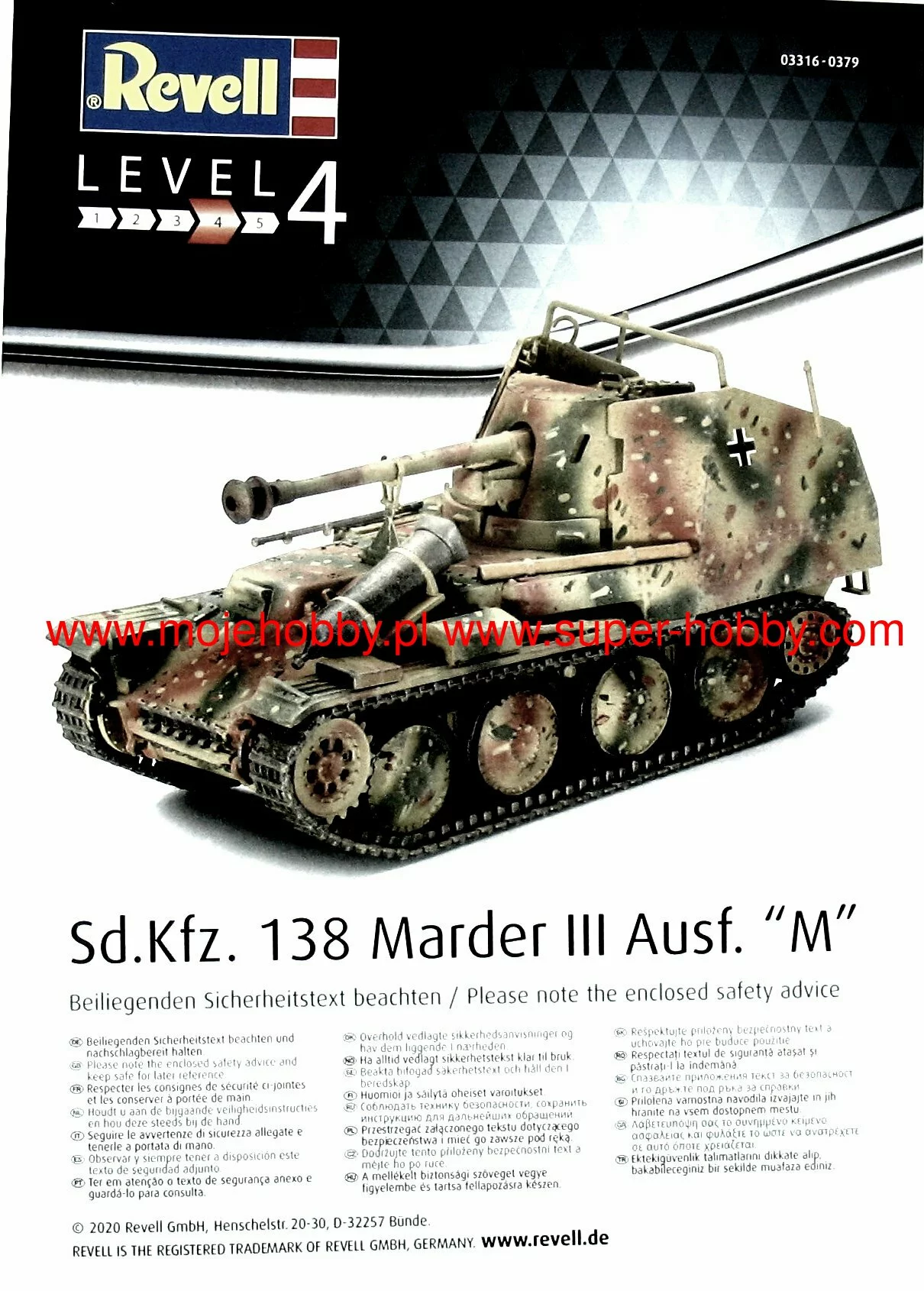Revell 03316 Sd.Kfz.138 Marder III Ausf.M 9 Revell 03316 Sd.Kfz.138 Marder III Ausf.M - Image 9