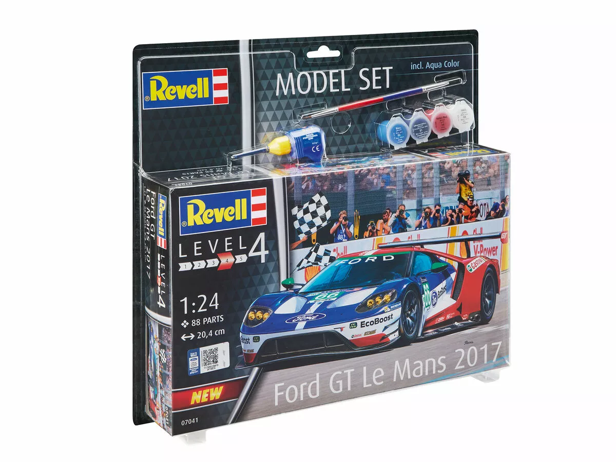 Revell 67041 Ford GT Le Mans 2017 - Model Set 1 Revell 67041 Ford GT Le Mans 2017 - Model Set
