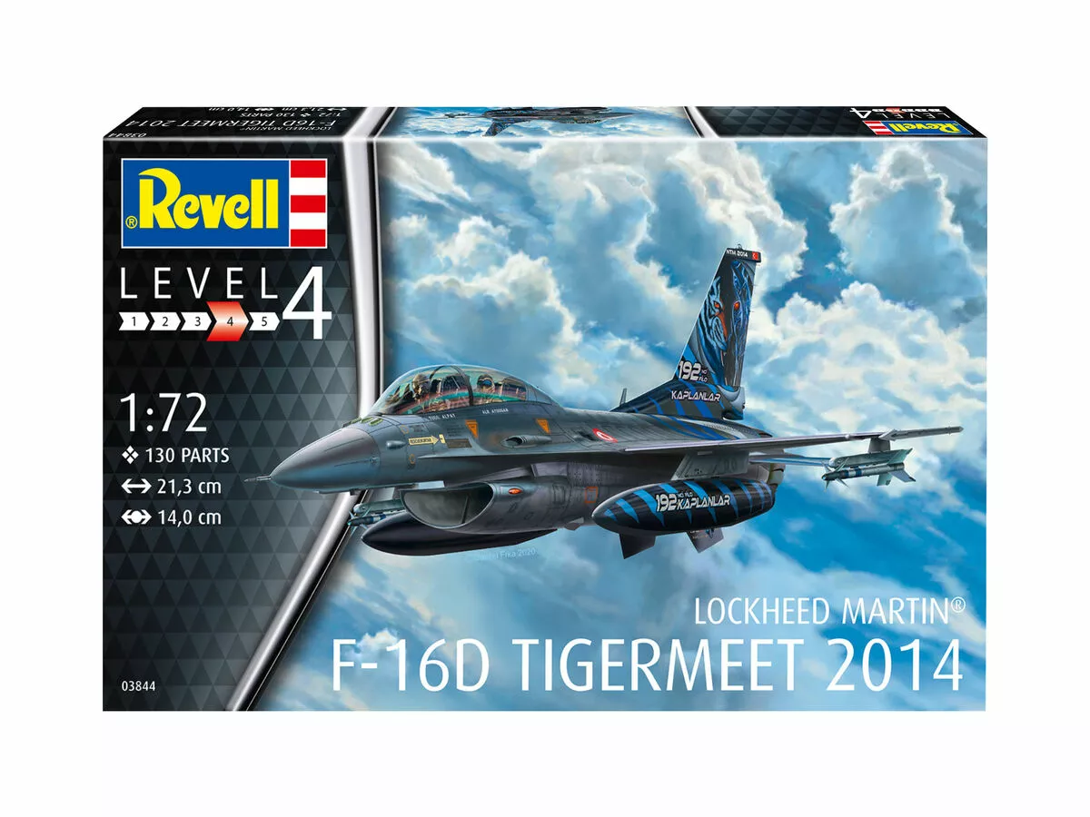 Revell 63844 Lockheed Martin F-16D Tigermeet 2014 Model Set 1 Revell 63844 Lockheed Martin F-16D Tigermeet 2014 Model Set