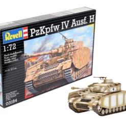 Revell 03184 German (SdKfz.161) PzKpfw.IV Ausf.H -Revell 40674 03184 kmw pzkpfw iv ausf h