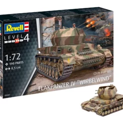 Revell 03267 Flakpanzer IV "Wirbelwind" -Revell 40674 03267 km flakpanzer iv wirbelwind 1