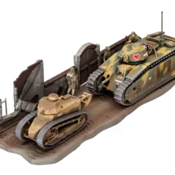 Revell 03278 Char B.1 Bis + Renault FT.17 -Revell 40674 03278 mpw char b1 bis u renault ft17