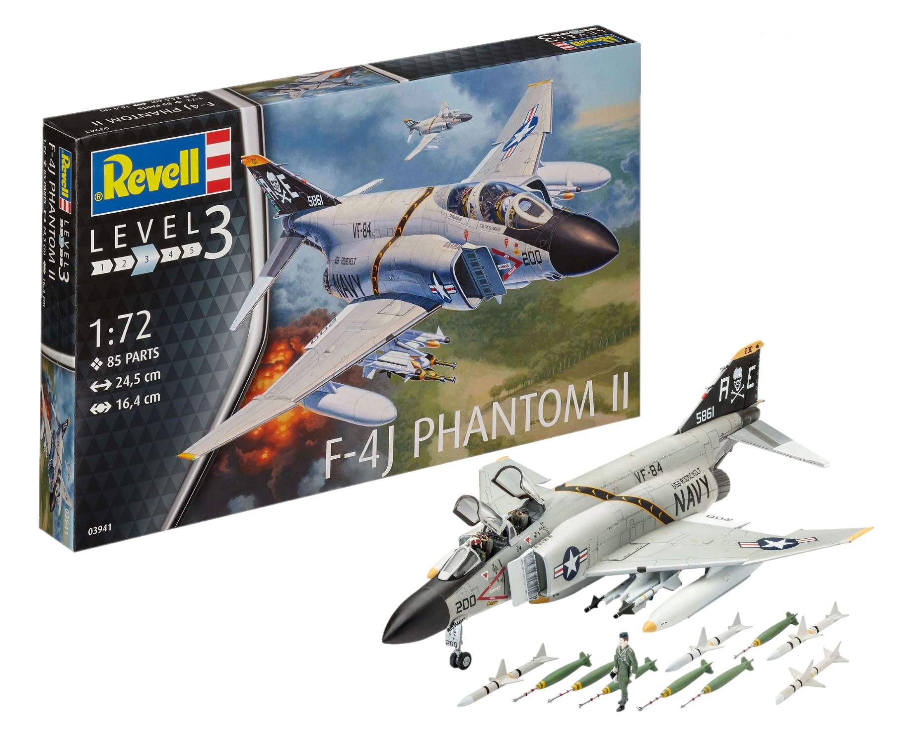 Revell 03941 F-4J Phantom US Navy 2 Revell 03941 F-4J Phantom US Navy - Image 2