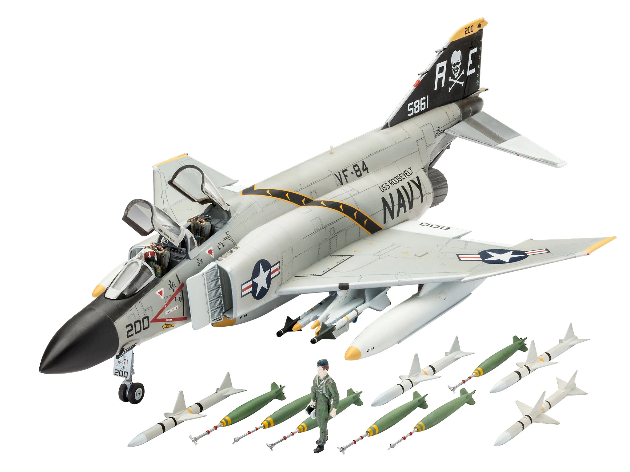 Revell 03941 F-4J Phantom US Navy 4 Revell 03941 F-4J Phantom US Navy - Image 4