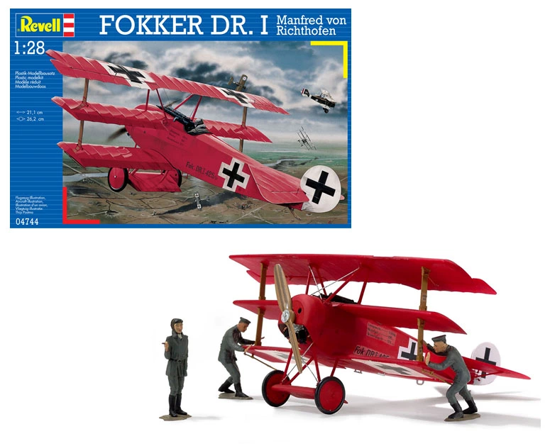 Revell 04744 Fokker Dr.I Richthofen 3 Revell 04744 Fokker Dr.I Richthofen - Image 3
