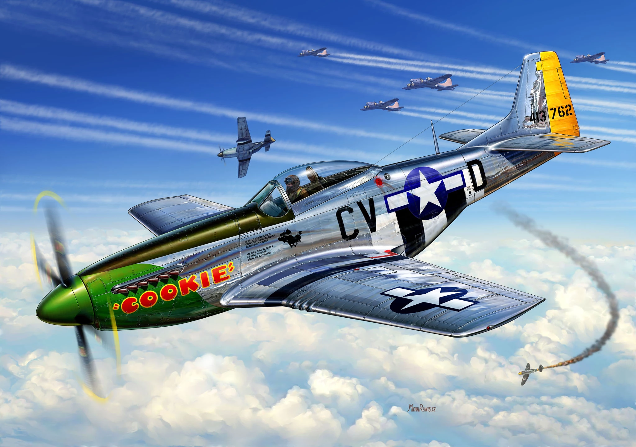 Revell 64148 North American P-51D Mustang (model Set) 6 Revell 64148 North American P-51D Mustang (model Set) - Image 6
