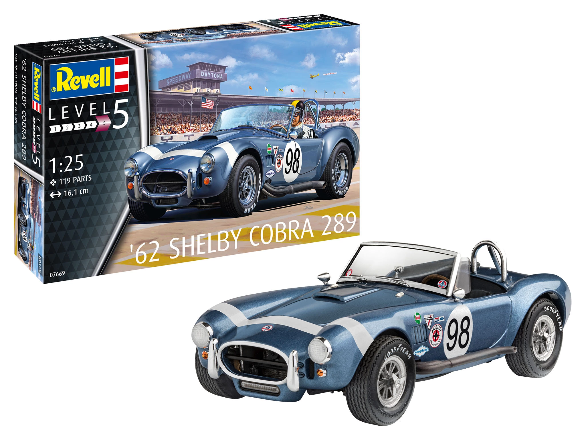 Revell 67669 '62 Shelby Cobra 289 - Model Set 2 Revell 67669 '62 Shelby Cobra 289 - Model Set - Image 2