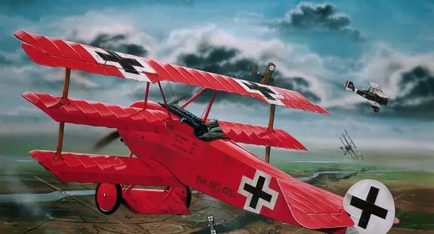 Revell 04744 Fokker Dr.I Richthofen 2 Revell 04744 Fokker Dr.I Richthofen - Image 2