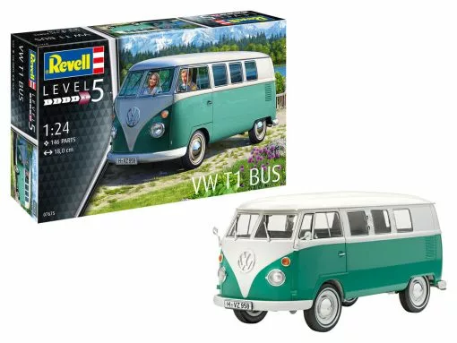 Revell 67675 VW T1 Bus Model Set 5 Revell 67675 VW T1 Bus Model Set -Revell 41572 rd 4