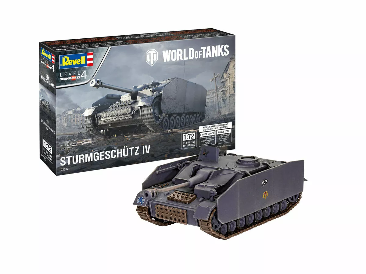 Revell 03502 Sturmgeschütz IV "World Of Tanks" 1 Revell 03502 Sturmgeschütz IV "World Of Tanks"