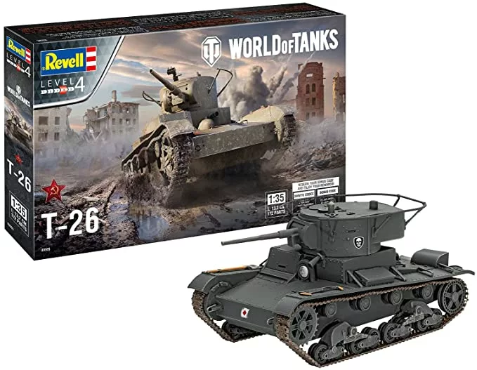 Revell 03505 T-26 World Of Tank 2 Revell 03505 T-26 World Of Tank - Image 2