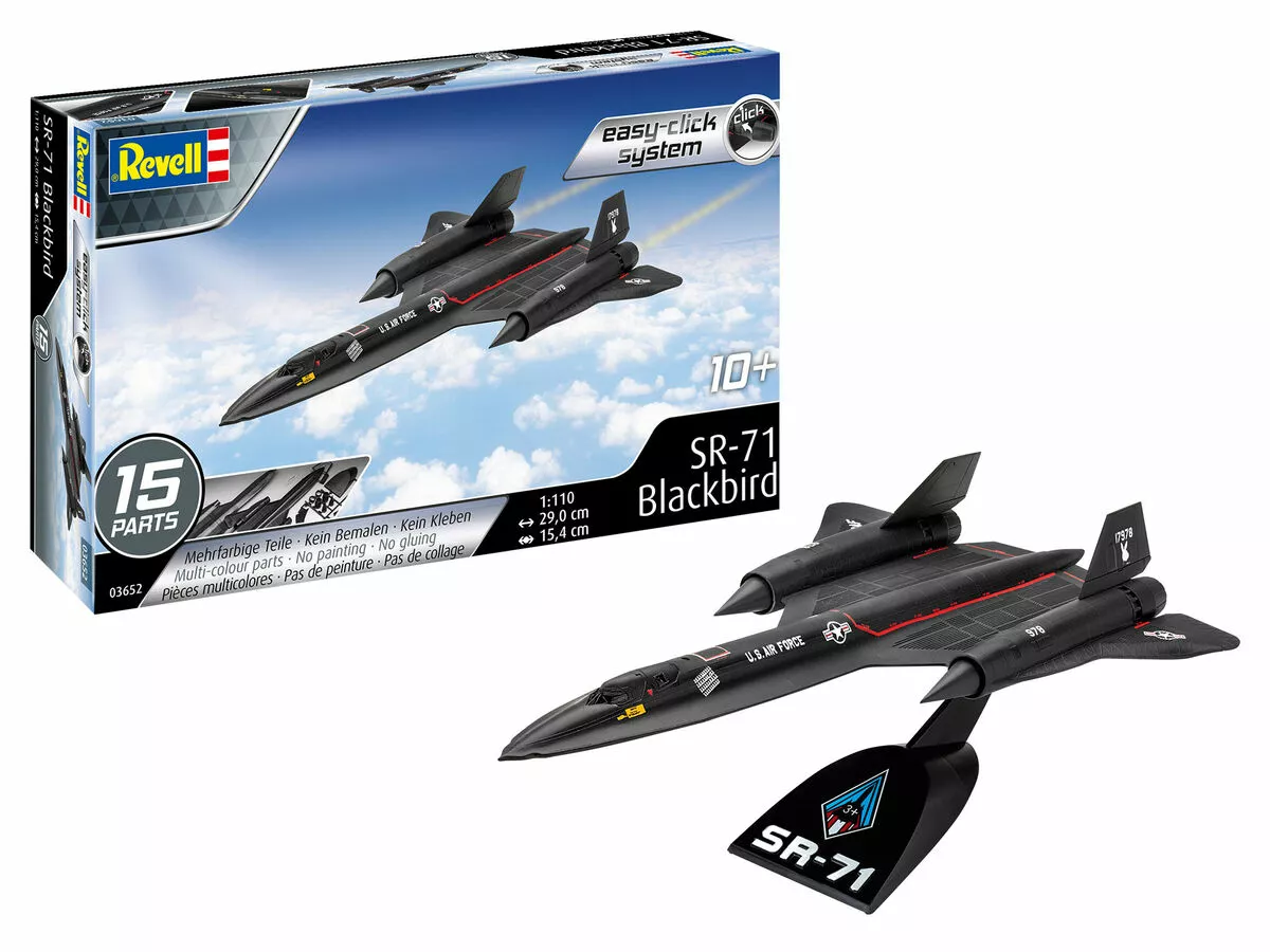 Revell 63652 Lockheed SR-71 Blackbird - Model Set 1 Revell 63652 Lockheed SR-71 Blackbird - Model Set